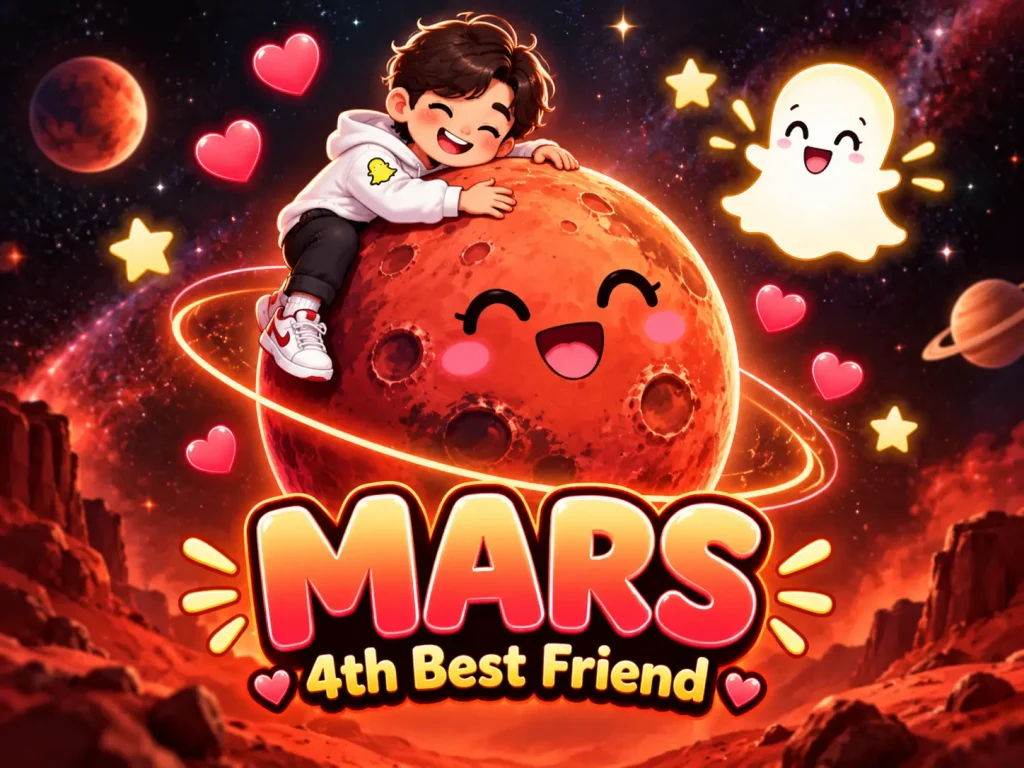 Snapchat Planets Mars